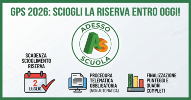 GPS 2026: Ultime ore per lo scioglimento della riserva. Non dimenticare la scadenza!